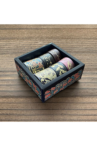 Choice 6 rolls - box Vintage Foil Washi Tape, Suitable for DIY Handbooks, Ite...