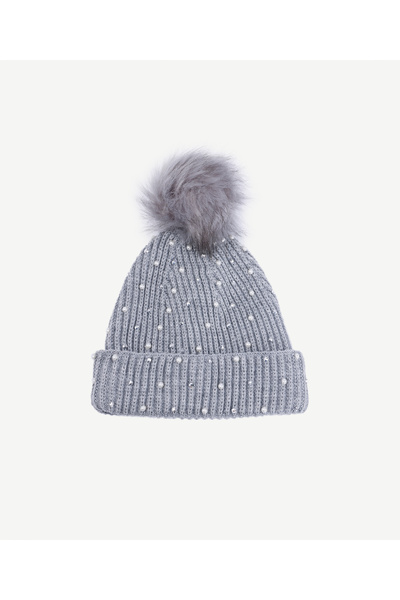 Yargıcı Glittery Pearl Detailed Beret