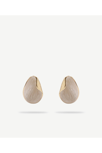 Yargıcı Looked-Upon Plate Earrings