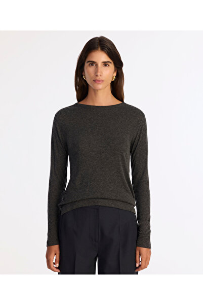 Yargıcı Regular Crew Neck Long Sleeve T-Shirt
