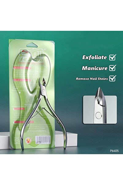 Choice 1pc Professional Cuticle Cutter Nail Nippers Scissors Manicure Pusher ...