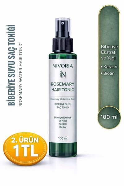 NİVORİA Rosemary Water Anti-Hair Loss and Fast Hair Growth Effect Hair Tonic ...