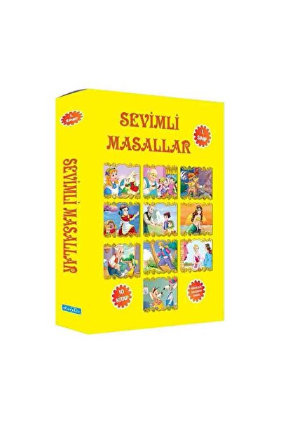 Parıltı Yayınları Sevimli Masallar 1. Sınıf 10 Kitap Takım
