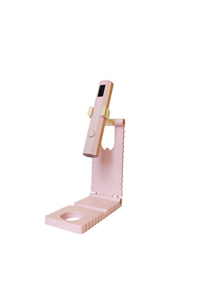 Choice1 Pink-Set Handheld UV Light for Gel Nails Portable UV Nail Lamp Rechar...