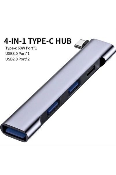 Choice kebidumei TYPE C PD 60W 4-in-1 USB C HUB 3.0 PD 60W Type C 3.1 Multi P...