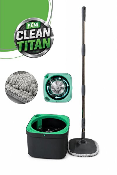 Waldern Clean Titan Çift Tanklı Kendini Temizleyen Hijyenik Mop Seti - Temiz ...