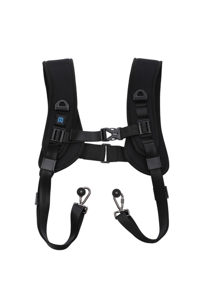 Choice black PULUZ Quick Release Double Shoulder Harness Soft Pad Decompressi...