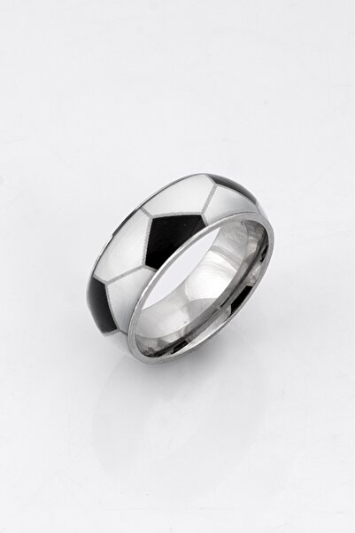 UKHWD SUPPLY 316L Steel Football Men's Ring