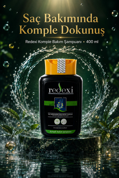 Redexi Saç Dökülmesine Karşı Komple Bakım Şampuanı Keratin Provitamin B5 E Vi...