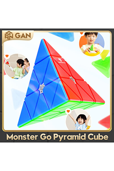 Choice MG Pyraminx Monster Go Pyraminx Enhanced Magic Speed Cube GAN Pyramid ...