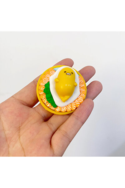 BANDAI 8 Anime Gudetamas Yolk King Lazy Eggs Gashapon Toy Miniature Figures C...