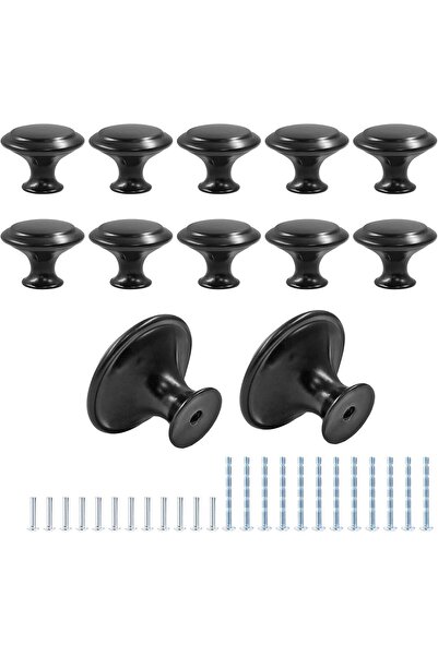 Choice3 Black 12pcs Drawer Knobs Cabinet Handles Cupboard Drawer Kitchen Stai...