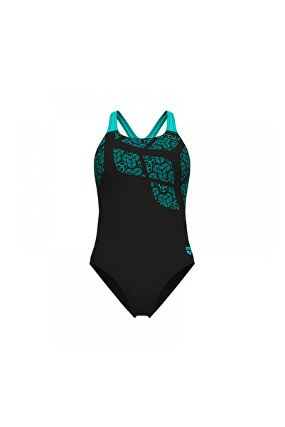 ARENA W KIKKO ΜΑΓΙΟ SWIM PRO BACK 010807-580 Μαύρο