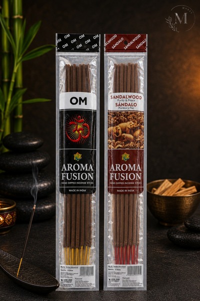Morey Aroma Fusion 20 Adet Organik Çubuk Tütsü 2 Paket (50 CM - 3 SAAT YANMA ...
