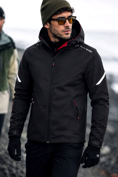 Delpino Men's Waterproof Windproof Softshell Jacket