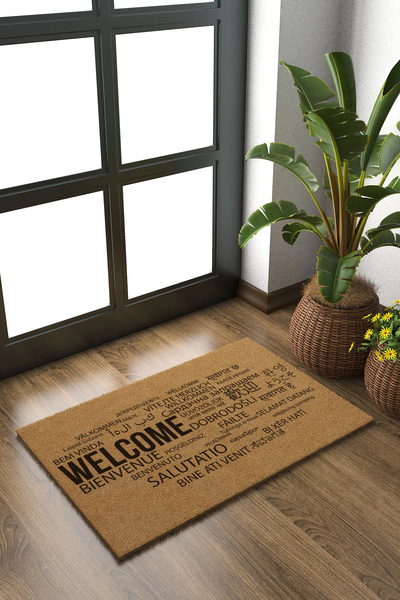 Decovetro Koko Welcome Doormat Patterned Door Mat 40 X 60 cm