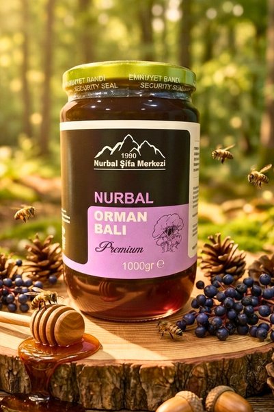 Nurbal Şifa Merkezi Orman Balı 1000 gr (delibal)