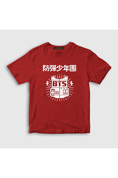 Presmono Unisex dečji crveni prsluk BTS T-shirt 22820tt