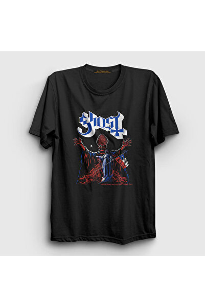 Presmono Unisex crni čili duh T-shirt 51685tt