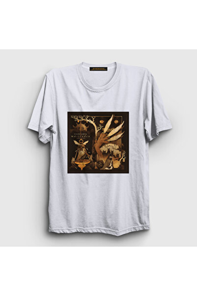 Presmono Unisex White Masstaden Vildhjarta T-Shirt 583203tt
