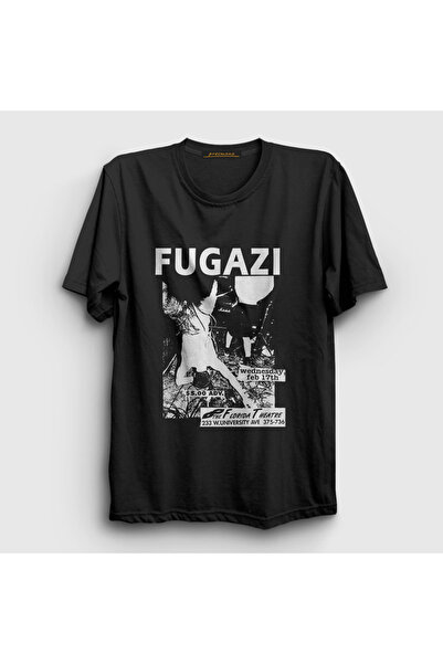 Presmono Unisex Black Poster Florida Fugazi T-Shirt 555701Tt