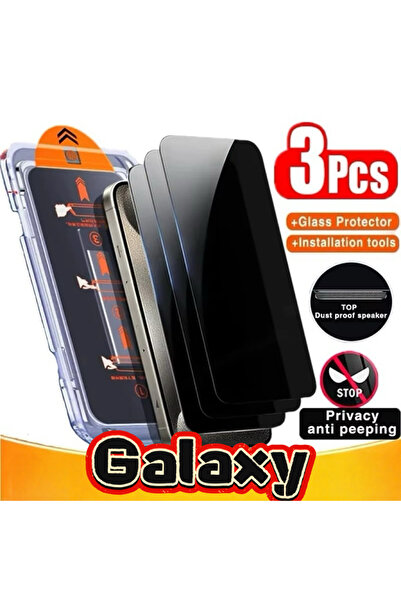 Choice22 Galaxy S23 M-AP-3PCS- 3Pcs Privacy Tempered Glass Screen Protector F...