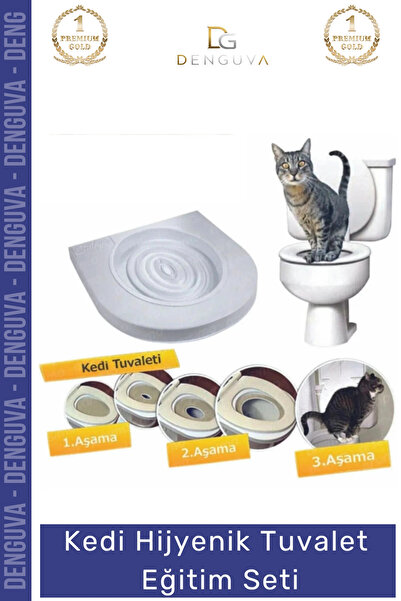 Denguva #TuvaletSeti Kedi Klozet Alıştırma Aparatı Ekonomik Kumsuz Pratik Çöz...