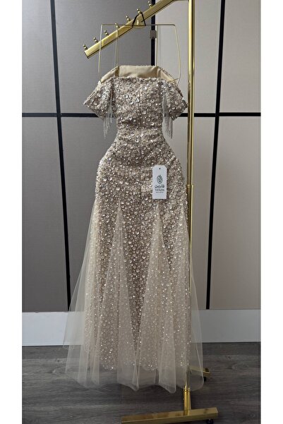 GORI FASHION فستان سهرة ترتر راقي
