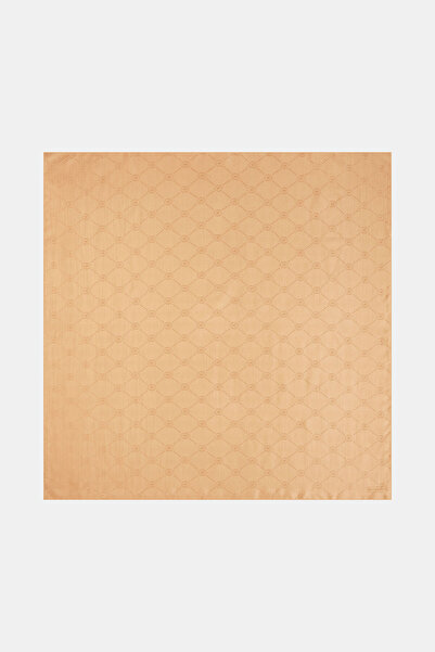 Vakko Camel Cotton Scarf