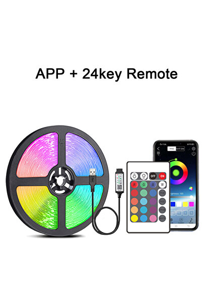 Choice 20m APP 24 key remote Led Lights for Room RGB Led Strip Color Changing...