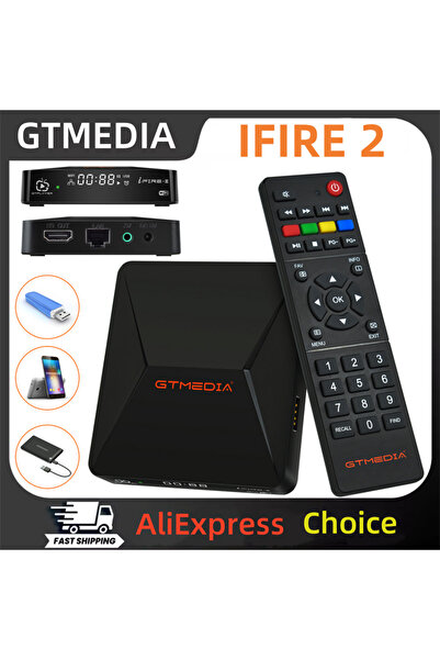 Choice3 EU Plug GTMEDIA Ifire 2 GTMEDIA Ifire2 1080P FHD TV Box Support M3U D...