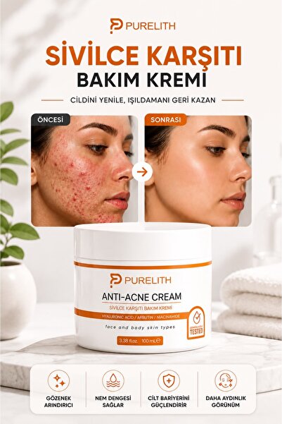 Purelith Vitamin İçeren Sîvîlce Önleyeci Siyah Nokta Sîvîlce - Âkne Karşıtı K...