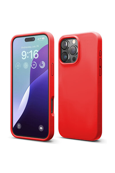 Casey Studios Силиконов калъф iPhone 16 Pro, с микрофибър, тънък, защитен, по...