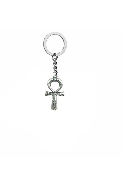 Herşey Nota Breloc metalic cu simbolul Ankh – Accesoriu unisex antic și vintage