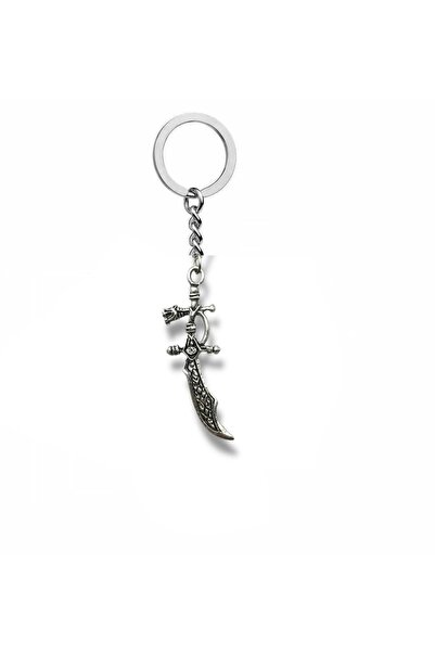 Herşey Nota World of Warcraft Themed Sword Figured Metal Keychain – Gamer & F...