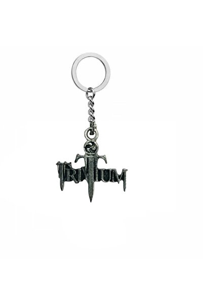 Herşey Nota Trivium Rock Metal Band Keychain – Unisex - Zamak Plated