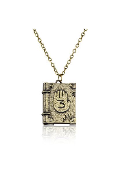 Choice8 N650 Anime Gravitys Falls Bill Cipher Dipper Diary Journal Pendant Ne...