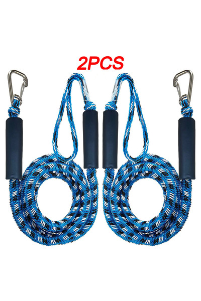 Choice Multicolor-2-2PCS 2/1PCS Dock Lines Elastic Marine Rope Bungee Cords S...