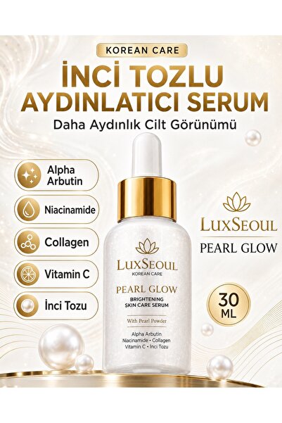 luxSEOUL Pearl Glow Pearl Powder Illuminating & Anti-Blemish Serum 30 ml – Al...