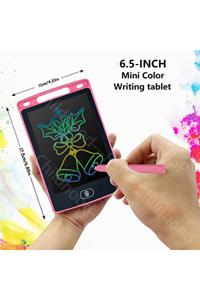 Choice16 6.5 inch pink 6.5/8.5/10/12/16-Inch LCD Drawing Tablet,Handwriting P...