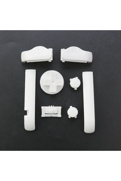 Choice4 O white 1Set High Quality Original Size Buttons Keys For Gameboy Adva...