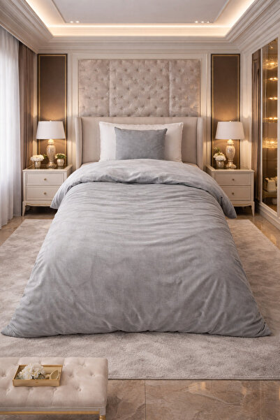 Sleeptime Lenjerie de pat single bumbac si poliester, 2 piese, 140x220 cm – W...