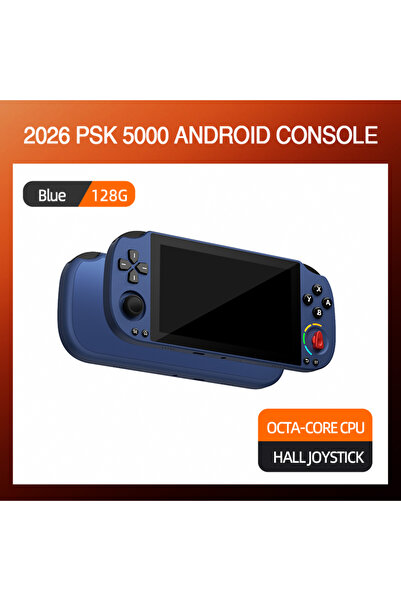 Choice Blue (128G) 5.0 Inch FHD IPS Handheld Game Console PSK5000 with XBOX/S...