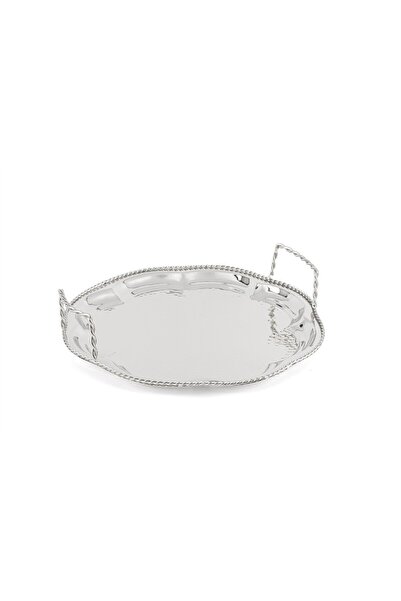Mikasa Moor Silver Antique Burmese Flower Tray 31X7Cm