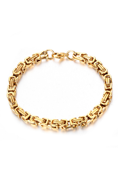 Choice 21cm Gold Color Newest 316L Stainless Steel Bracelet Men Women Wholels...