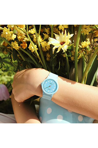 Casio 31 MM Blue Analog Resin Watch | LQ-24B-2BDF