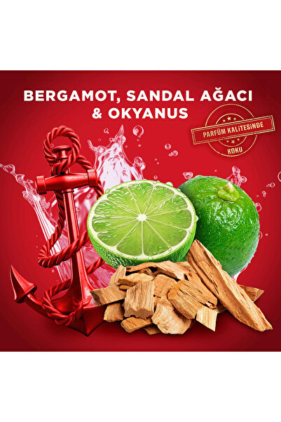 Old Spice Captain Erkek Duş Jeli ve Şampuan 3'ü 1 Arada Vücut Saç Yüz Seyahat Boy 90 ml