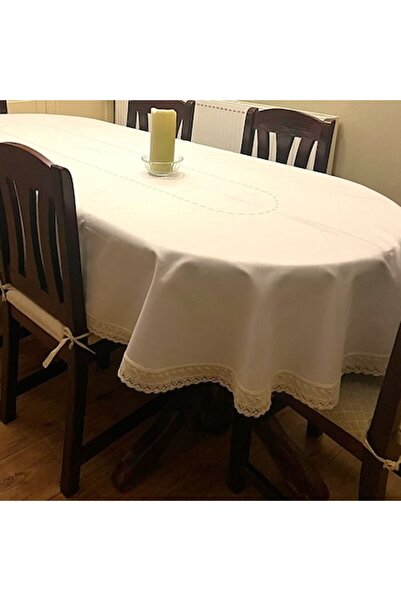 Casa Bucuriei Round Tablecloth, Casa Bucuriei, Luxury Model, Stain-Resistant ...