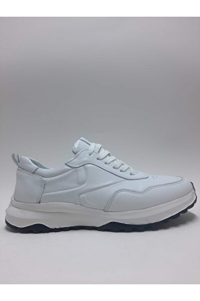 HİDAYET ÖZEL HAKİKİ DERİ BAĞCIKLI RAHAT HAFİF TABAN SNEAKER ERKEK AYAKKABI