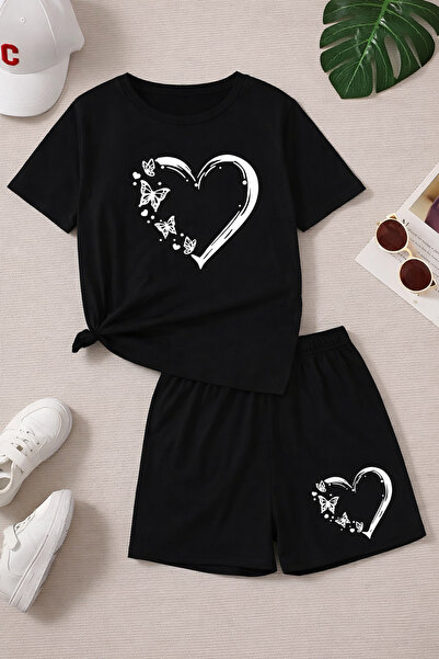 cc collection شورتات صيفية مطبوعة للأطفال من الجنسين، أطقم قابلة للتنفس للأعم...